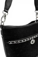 SP1284 Kadın Omuz Çantası Fashion Siyah - Siyah SP1284-M158
