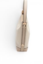SP1285 Kadın Omuz Çantası Kaz Ayağı Ekose Kum - Kum Beji SP1285-M204