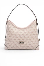 SP1285 Kadın Omuz Çantası Monogram Pembe - Pudra SP1285-M178