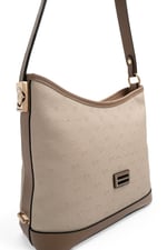 SP1286 Kadın Omuz Çantası Fashion Bej - Latte SP1286-M158