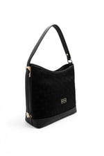SP1286 Kadın Omuz Çantası Fashion Siyah - Siyah SP1286-M158