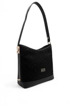 SP1286 Kadın Omuz Çantası Fashion Siyah - Siyah SP1286-M158