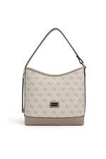 SP1286 Kadın Omuz Çantası Monogram Bej - Kum SP1286-M178