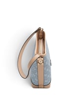 SP1286 Kadın Omuz Çantası Monogram Mavi - Ten SP1286-M178