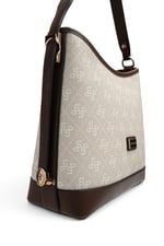 SP1286 Kadın Omuz Çantası Monogram Taş - Kahve SP1286-M178