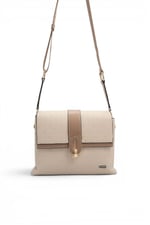 SP1287 Kadın Çapraz Çanta Fashion Bej - Latte SP1287-M158