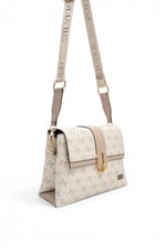 SP1287 Kadın Çapraz Çanta Monogram Bej - Kum SP1287-M178