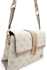 SP1287 Kadın Çapraz Çanta Monogram Bej - Kum SP1287-M178