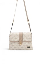 SP1287 Kadın Çapraz Çanta Monogram Bej - Kum SP1287-M178