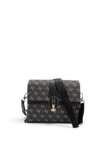 SP1287 Kadın Çapraz Çanta Monogram Füme - Siyah SP1287-M178