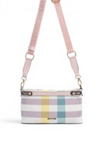 SP1288 Kadın Çapraz Çanta Ekose Lila - Pembe SP1288-M71