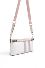 SP1288 Kadın Çapraz Çanta Ekose Lila - Pembe SP1288-M71