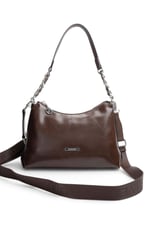 SP1290 Kadın Omuz Çantası Düz Cilt Kahve - Kahve SP1290-M224