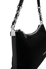 SP1290 Kadın Omuz Çantası Fashion Siyah - Siyah SP1290-M158