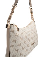 SP1290 Kadın Omuz Çantası Monogram Bej - Kum SP1290-M178