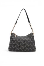 SP1290 Kadın Omuz Çantası Monogram Füme - Siyah SP1290-M178