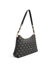 SP1290 Kadın Omuz Çantası Monogram Füme - Siyah SP1290-M178