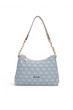 SP1290 Kadın Omuz Çantası Monogram Mavi - Ten SP1290-M178