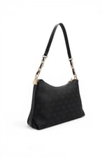 SP1290 Kadın Omuz Çantası Monogram Siyah - Siyah SP1290-M178