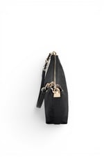 SP1290 Kadın Omuz Çantası Monogram Siyah - Siyah SP1290-M178