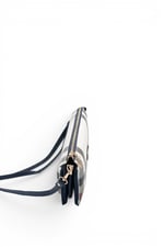 SP1291 Kadın Çapraz Çanta Ekose Beyaz - Lacivert SP1291-MK3