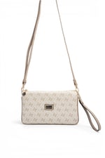 SP1291 Kadın Çapraz Çanta Monogram Bej - Kum SP1291-M178