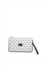 SP1291 Kadın Çapraz Çanta Monogram Beyaz - Lacivert SP1291-M178