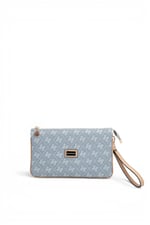 SP1291 Kadın Çapraz Çanta Monogram Mavi - Ten SP1291-M178
