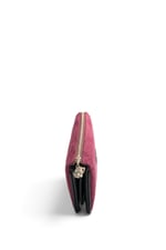 SP1291 Kadın Çapraz Çanta Süet Bordo - Siyah SP1291-M12