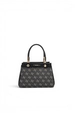 SP1292 Kadın El Çantası Monogram Füme - Siyah SP1292-M178