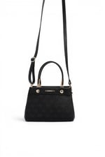 SP1292 Kadın El Çantası Monogram Siyah - Siyah SP1292-M178