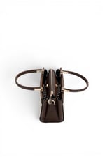 SP1292 Kadın El Çantası Monogram Taş - Kahve SP1292-M178