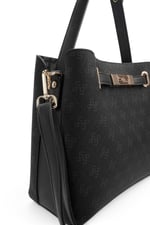 SP1293 El Çantası Monogram Siyah - Siyah SP1293-M178