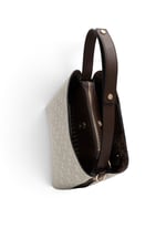 SP1293 El Çantası Monogram Taş - Kahve SP1293-M178