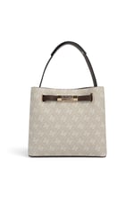 SP1293 El Çantası Monogram Taş - Kahve SP1293-M178