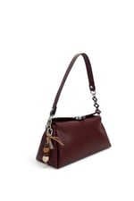 SP1294 Kadın Omuz Çantası Düz Bordo - Bordo SP1294-M105