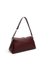 SP1294 Kadın Omuz Çantası Düz Bordo - Bordo SP1294-M105