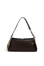SP1294 Kadın Omuz Çantası Düz Kahve - Kahve SP1294-M105