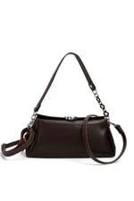 SP1294 Kadın Omuz Çantası Düz Kahve - Kahve SP1294-M105