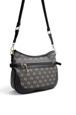 SP1296 Kadın Çapraz Çanta Monogram Füme - Siyah SP1296-M178