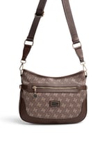 SP1296 Kadın Çapraz Çanta Monogram Kahve - Kahve SP1296-M178