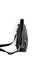 SP1296 Kadın Çapraz Çanta Monogram Siyah - Siyah SP1296-M178