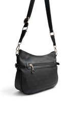 SP1296 Kadın Çapraz Çanta Monogram Siyah - Siyah SP1296-M178