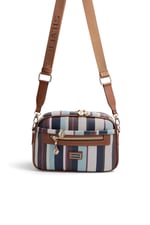 SP1297 Kadın Çapraz Çanta Ekose Mix - Taba SP1297-M2