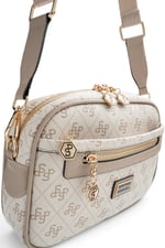 SP1297 Kadın Çapraz Çanta Monogram Bej - Kum SP1297-M178