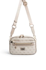 SP1297 Kadın Çapraz Çanta Monogram Bej - Kum SP1297-M178