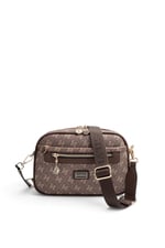 SP1297 Kadın Çapraz Çanta Monogram Kahve - Kahve SP1297-M178