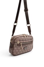 SP1297 Kadın Çapraz Çanta Monogram Kahve - Kahve SP1297-M178