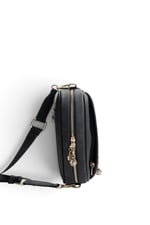 SP1297 Kadın Çapraz Çanta Monogram Siyah - Siyah SP1297-M178