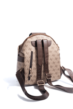 SP771 Kadın Sırt Çantası Monogram Koyu Bej-Kahve